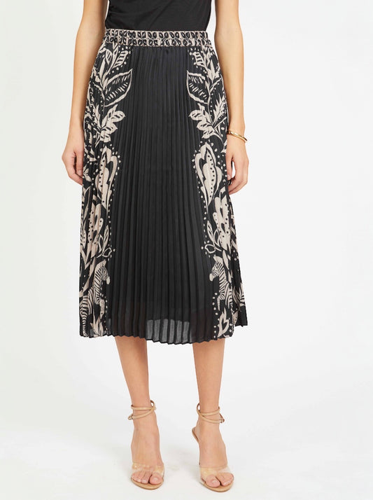 Mia Skirt in Zebra Fern