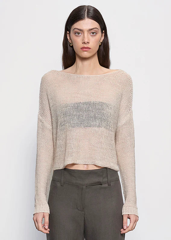 Knit Bateau Sweater