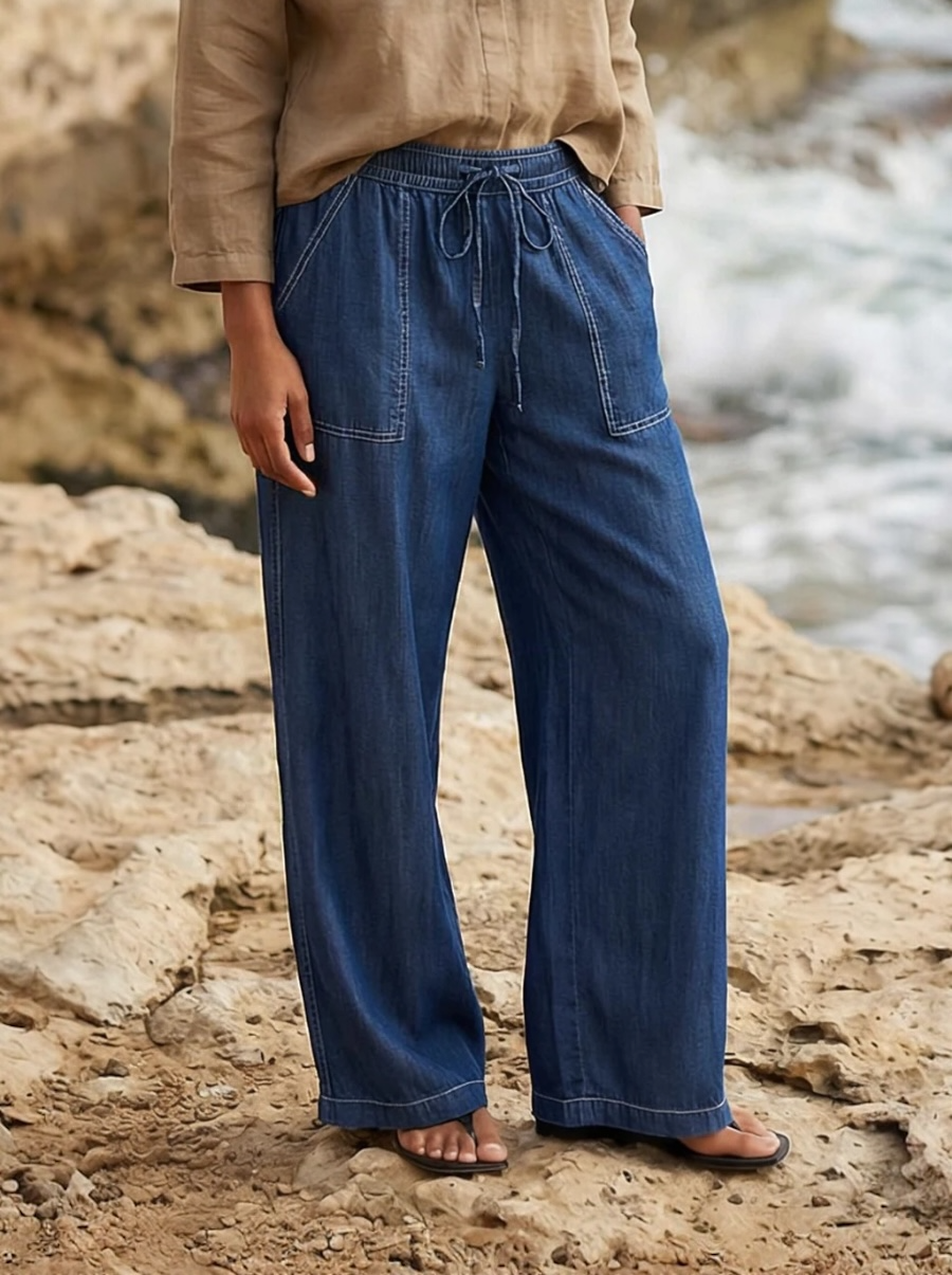 Kendra Patch Pocket Pants