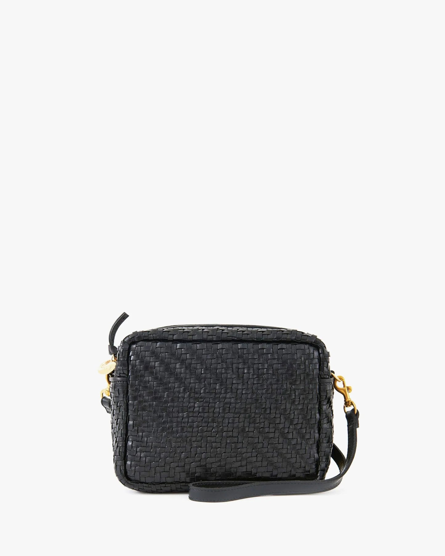 Midi Sac in Black Woven