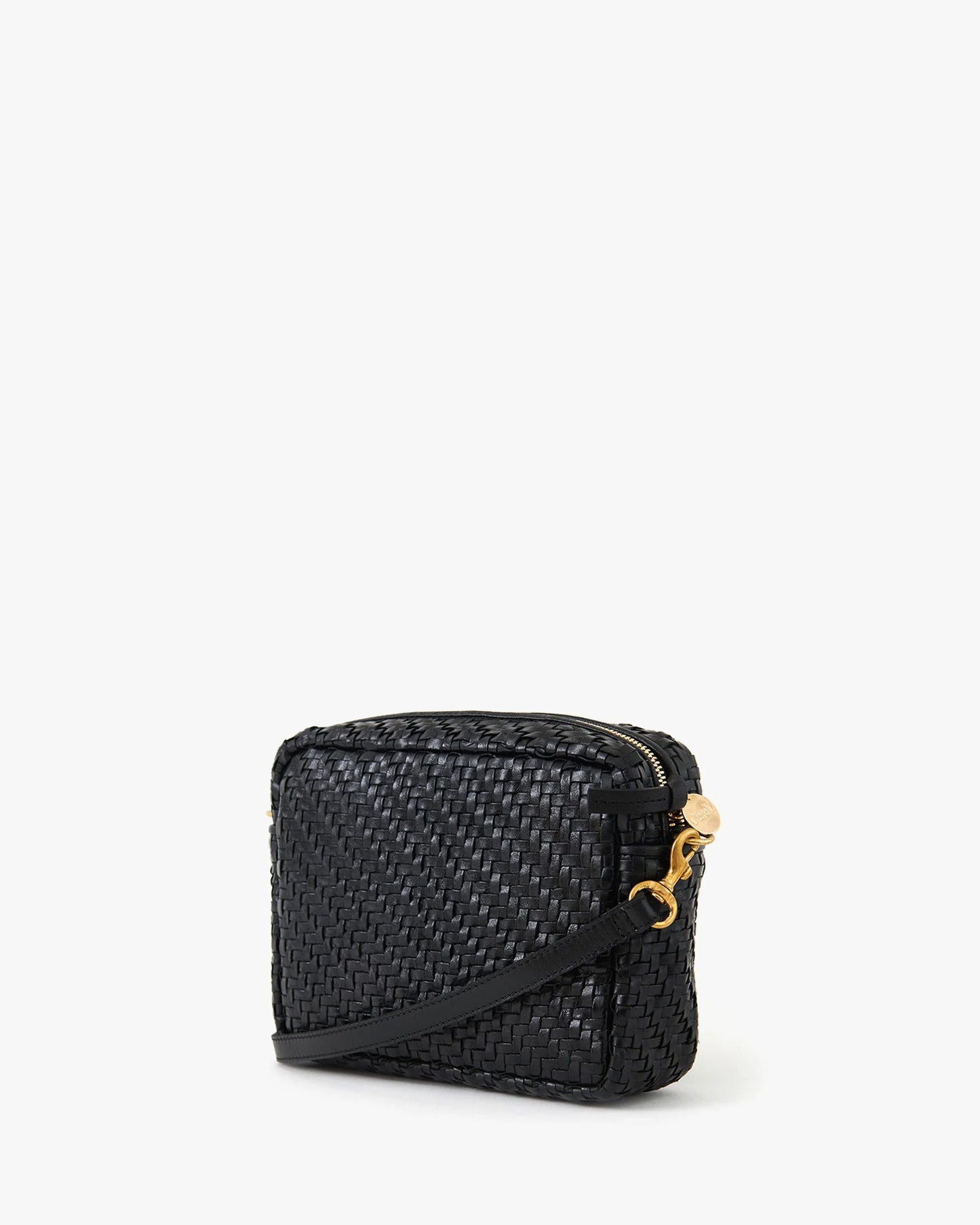 Midi Sac in Black Woven