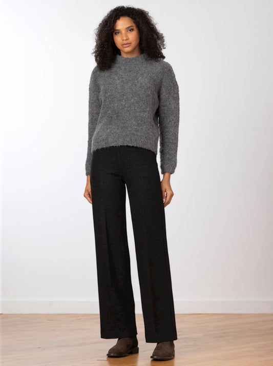 Flavia Pant in Cozy Charcoal