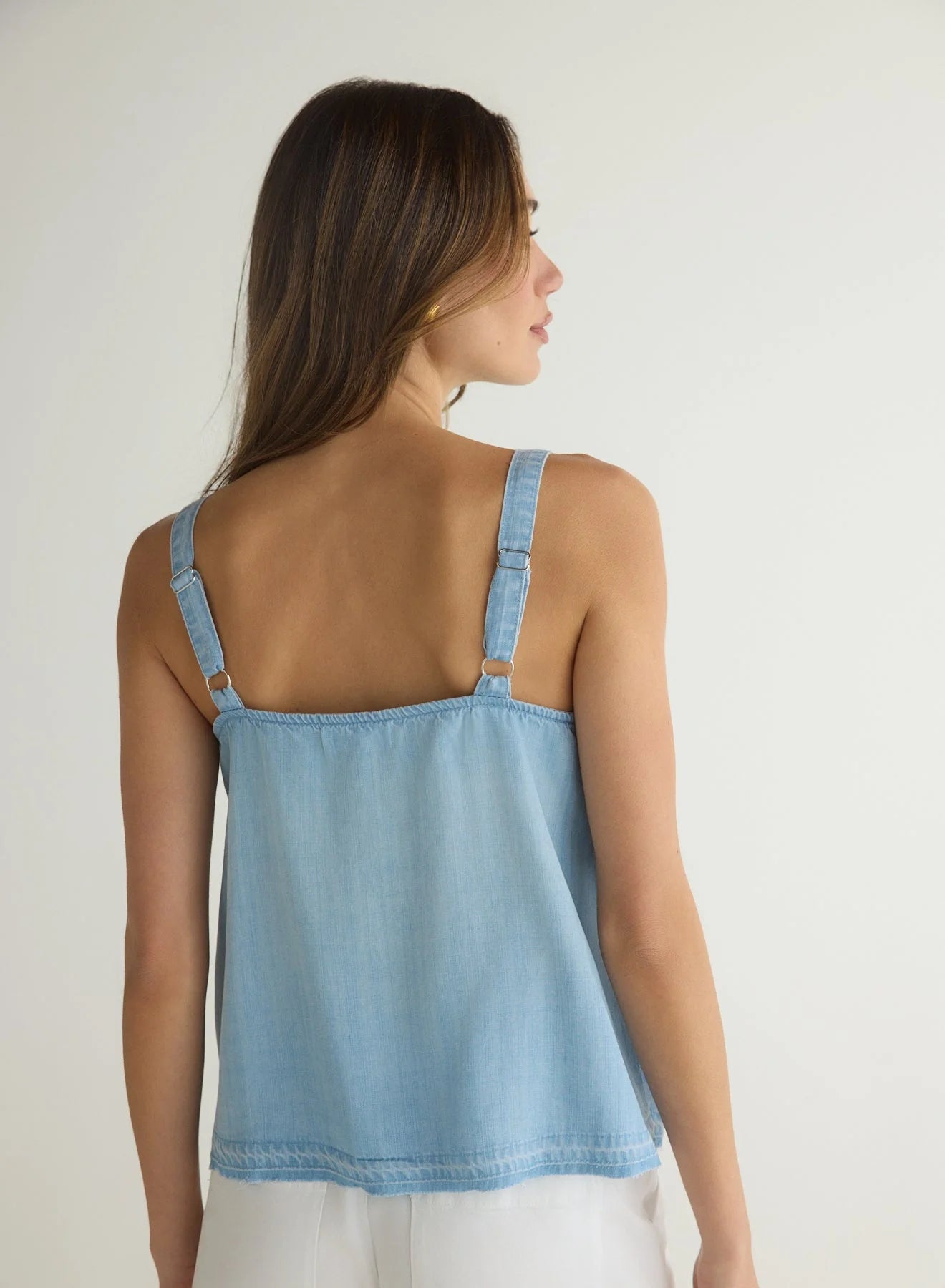 Button Front Cami