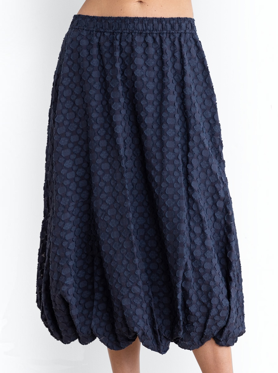 Bubble Up Burnout Skirt