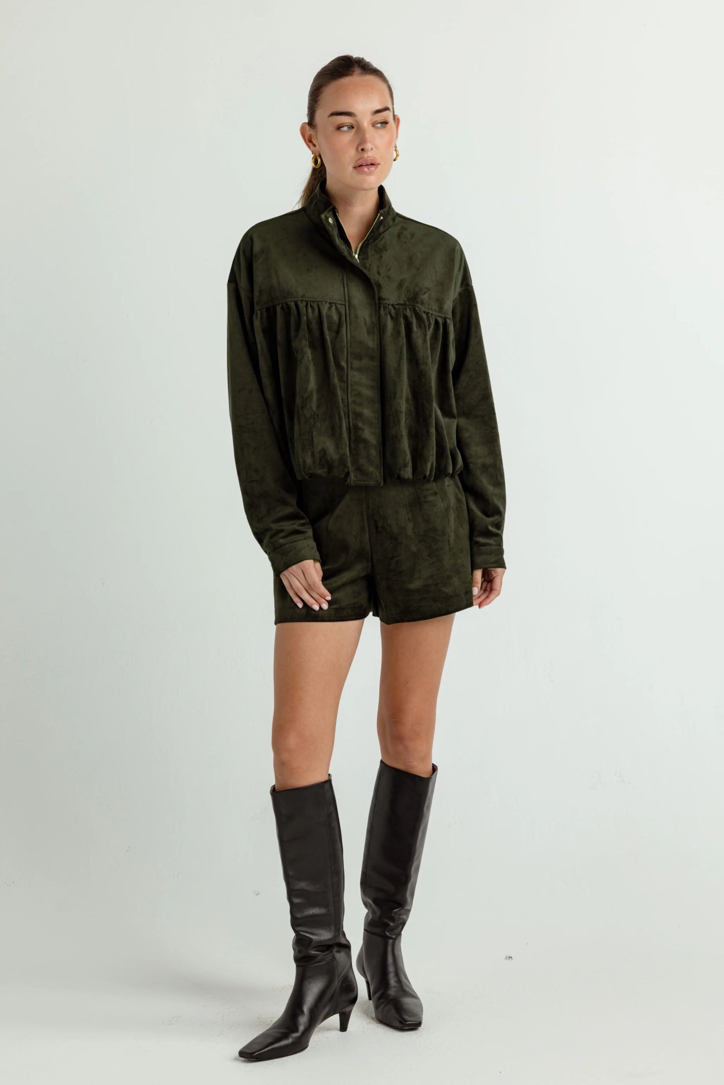 Suede Jasper Shorts