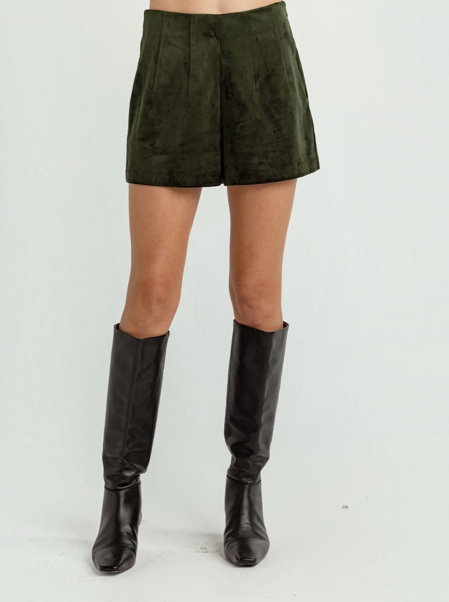 Suede Jasper Shorts