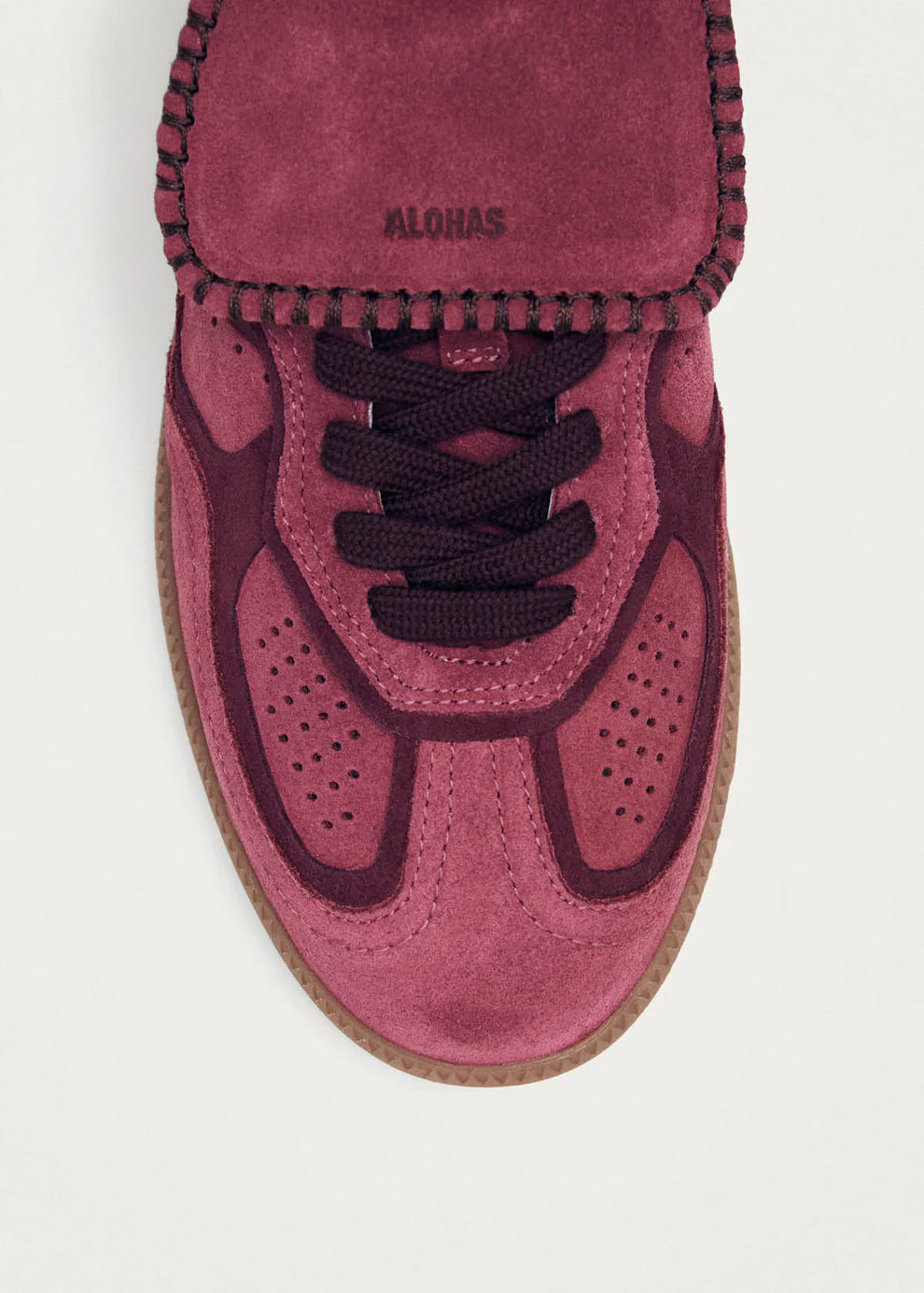TB.490 Club Suede Sneakers in Raspberry