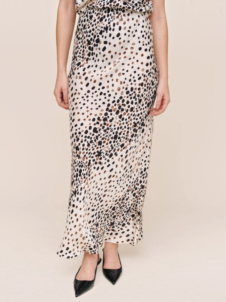 Long Maxi Bias Skirt