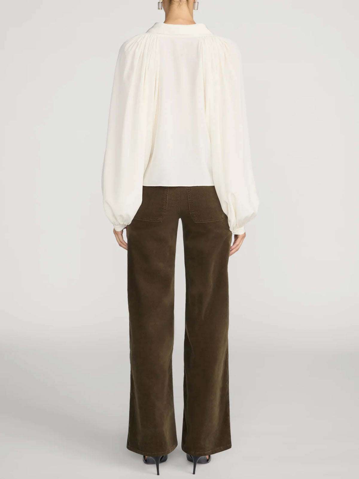 Le Slim Palazzo Modernist Pocket Corduroy