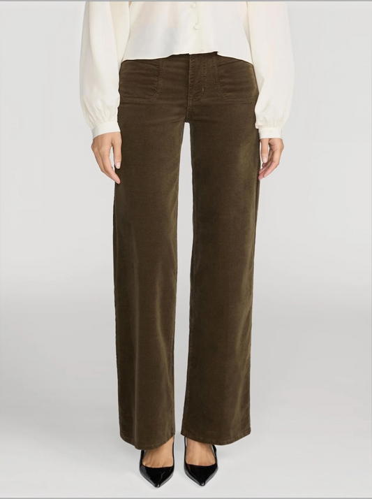 Le Slim Palazzo Modernist Pocket Corduroy