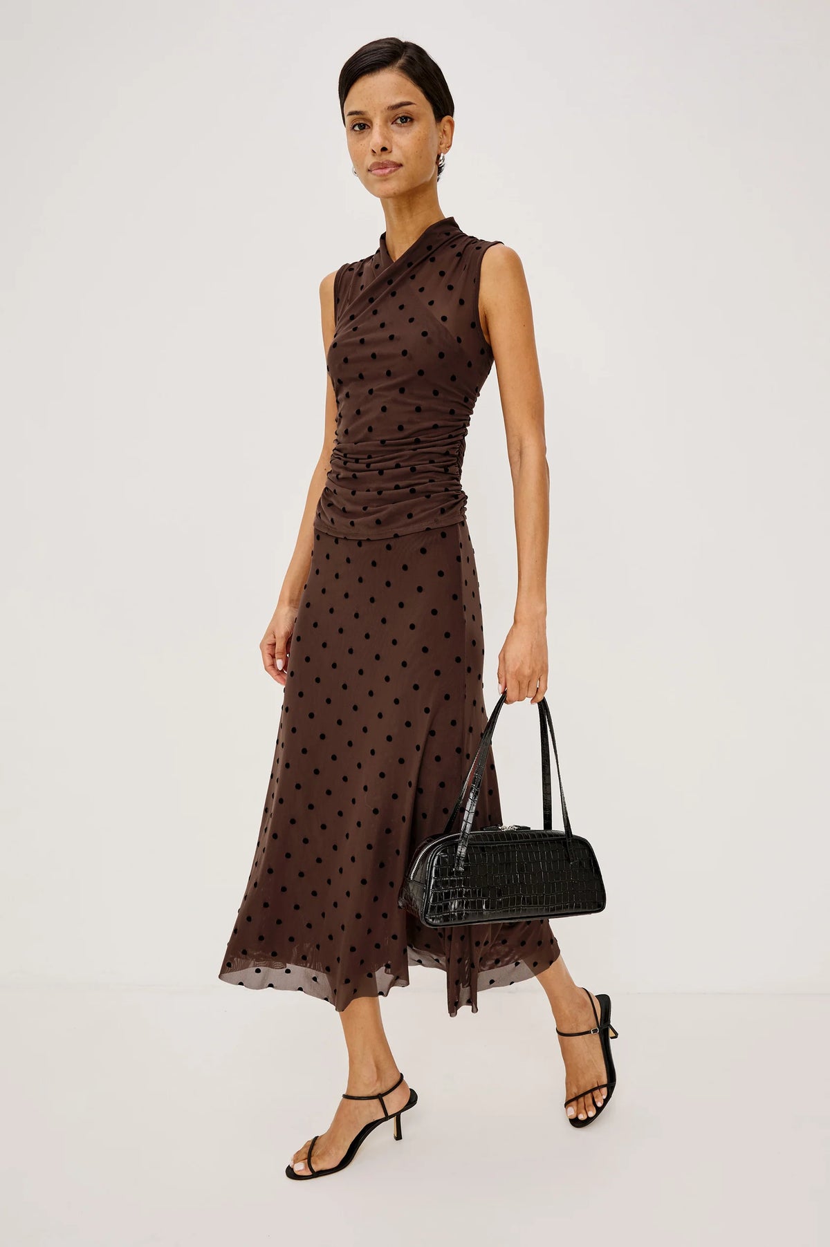 Lauris Top in Polka Dot