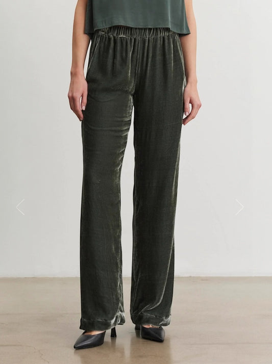 Sorine Silk Velvet Pant