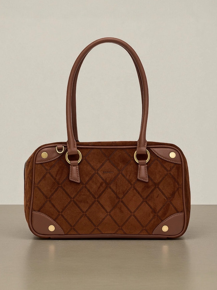 Meredith Medium Chocolate Suede