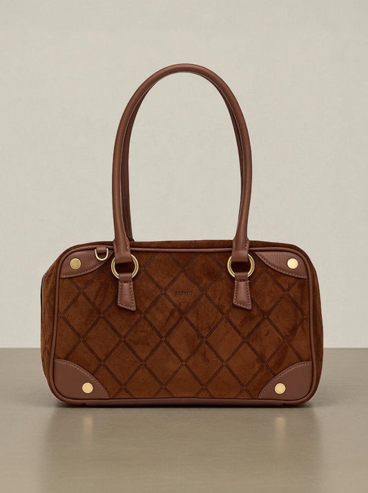 Meredith Medium Chocolate Suede