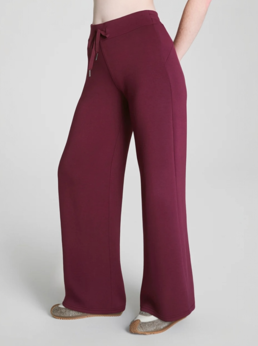 AE Wide Leg Pant in Plum Berry