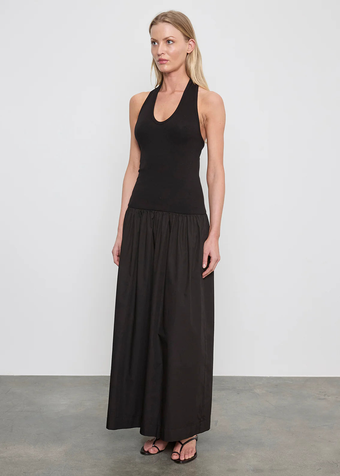 Cotton Halter Dress