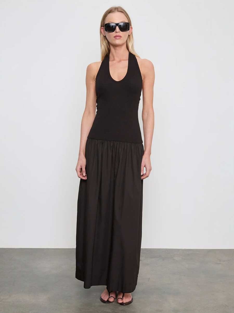 Cotton Halter Dress