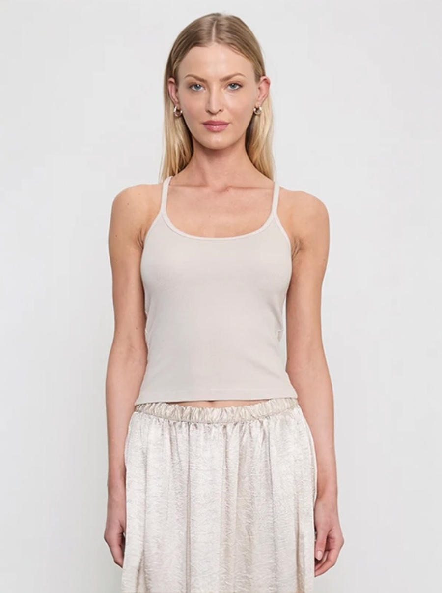 Cotton Rib Cami Tank