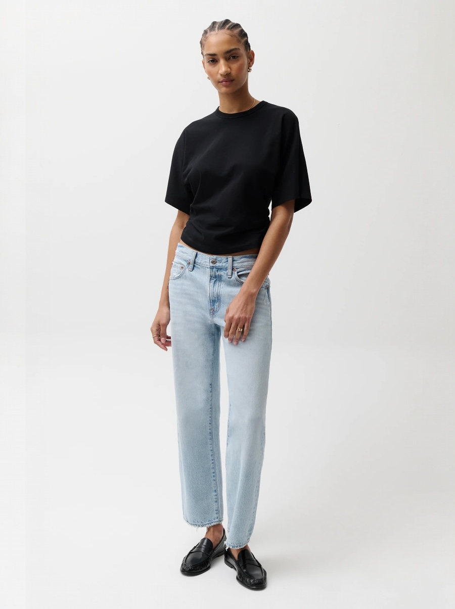 Lexi Mid Rise in Dolce Vita Vintage