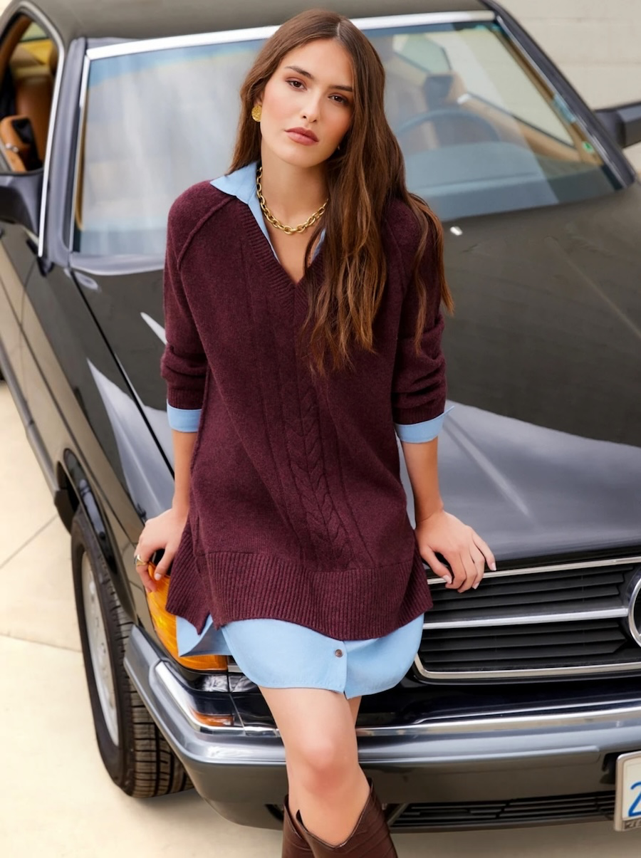 Carrie Mix Media Dress