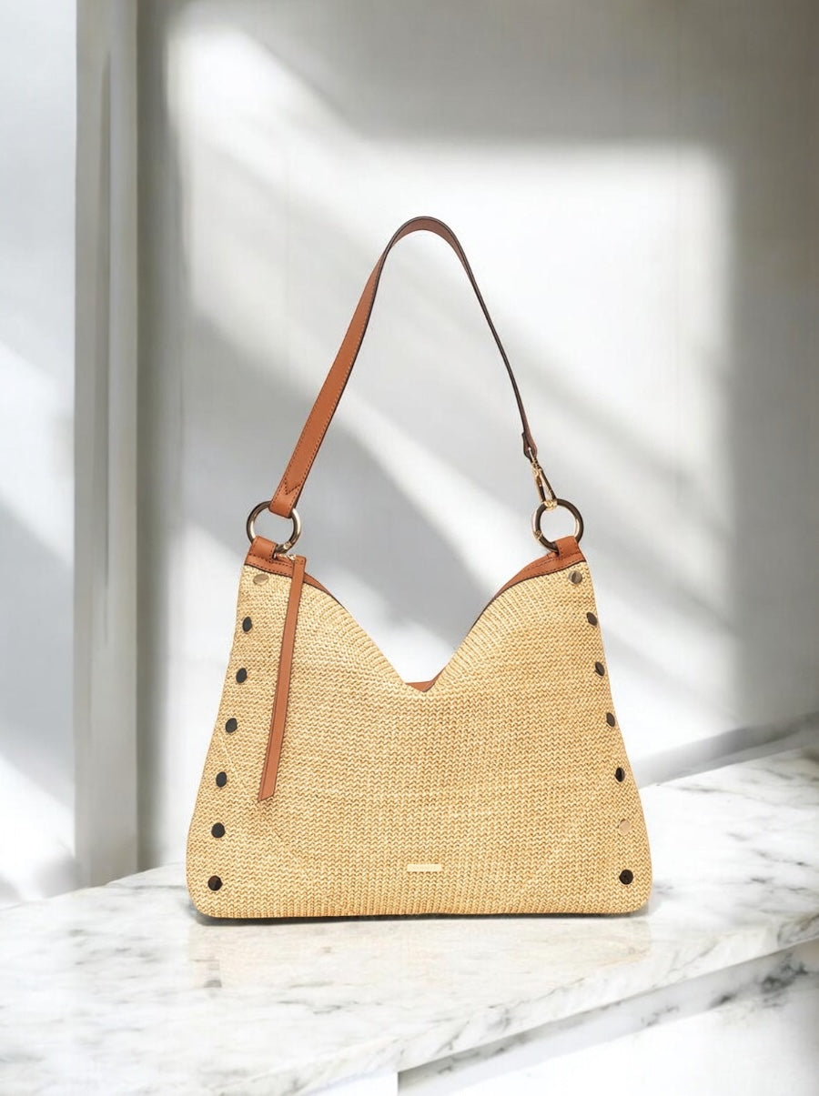Kyle Large in Cocoa Raffia