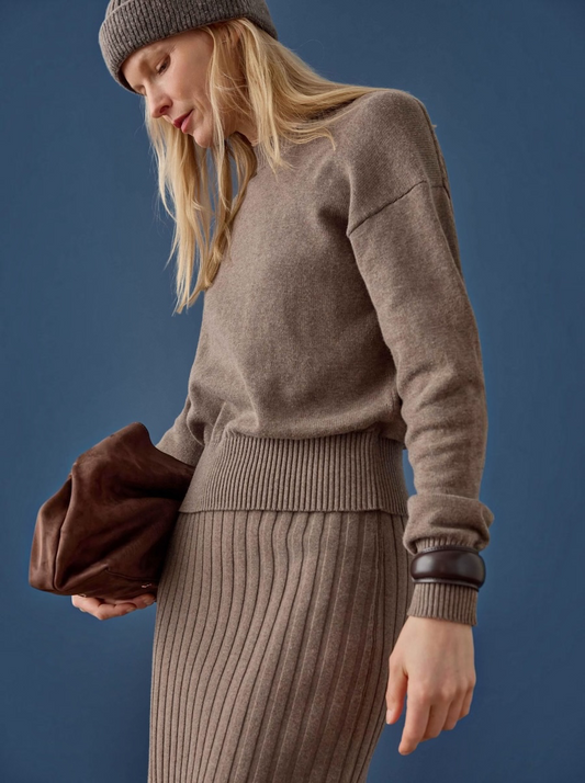 Relaxed Crewneck Sweater