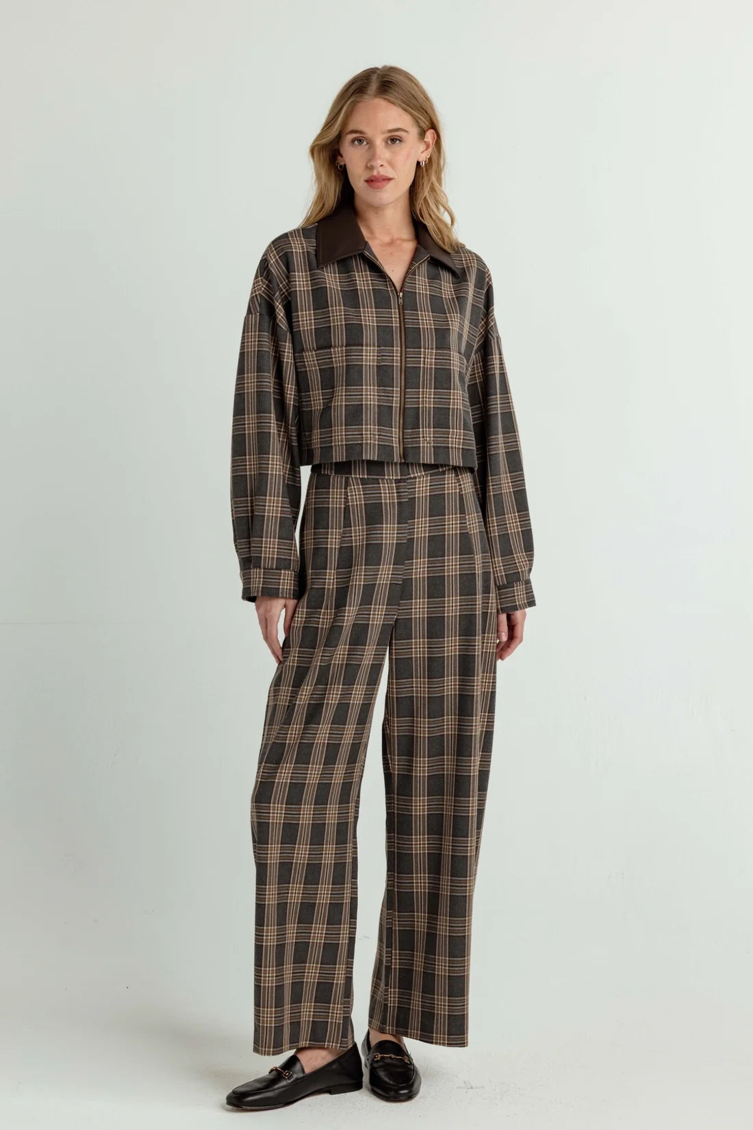 Ara Pants Plaid