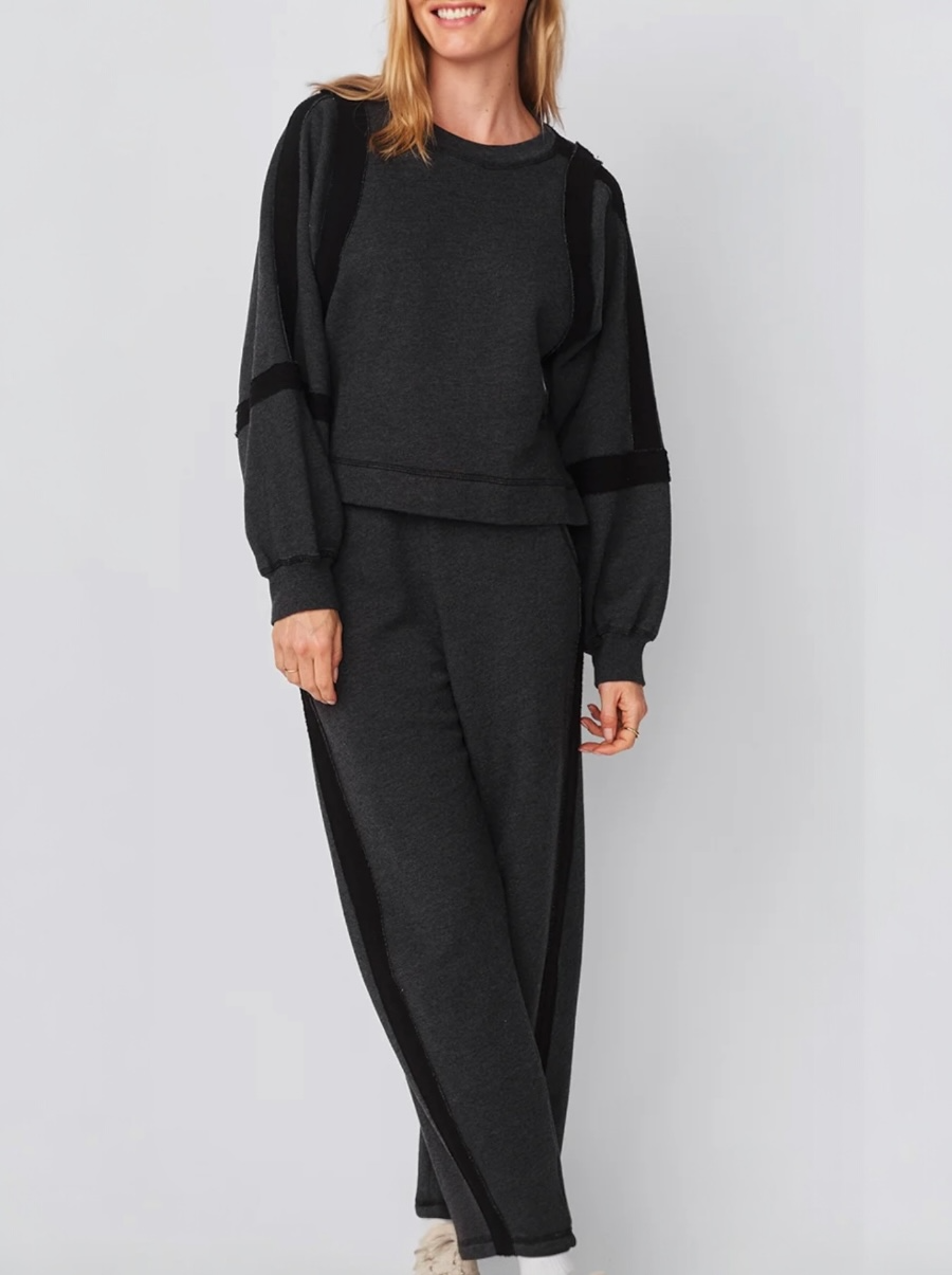 Raw Seamed Sweatshirt