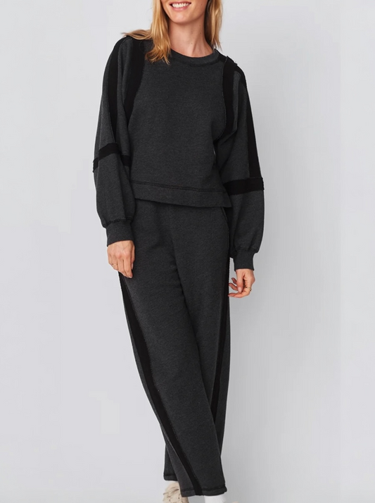 Raw Seamed Sweatshirt