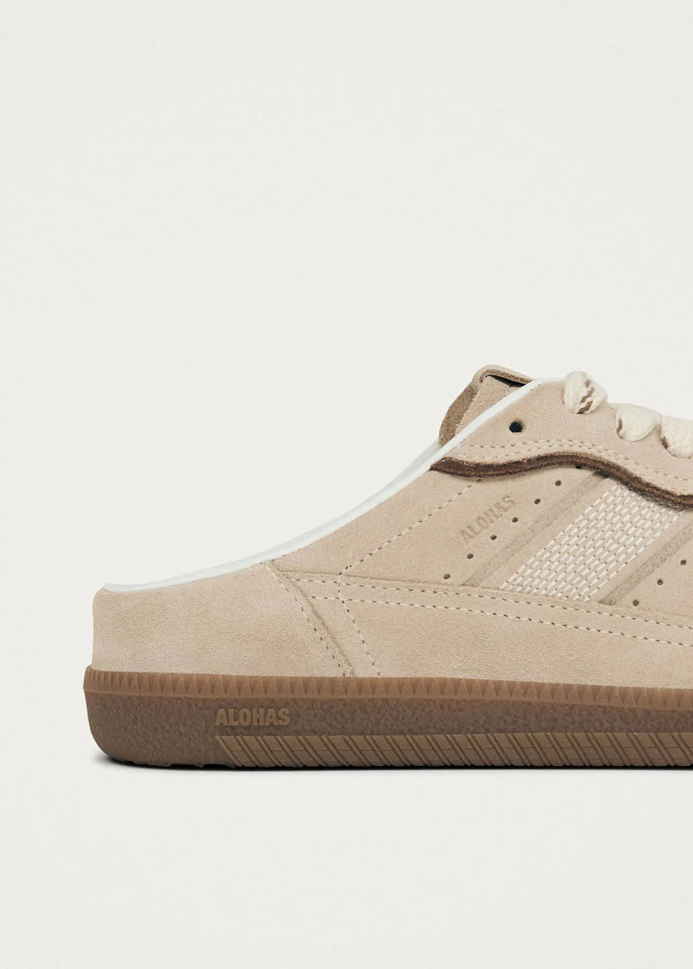 TB.490 Mule Leather Sneakers
