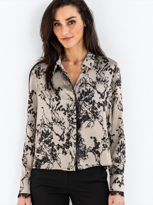 Go Lacey Le Top Printed