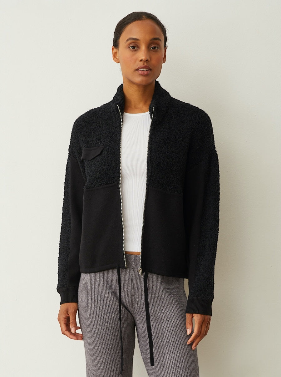 Sherpa Soft Knit Jacket