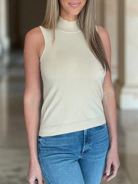 Mock Neck Top