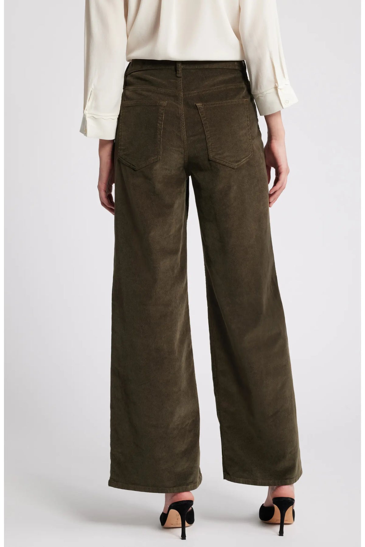 Le Pixie Slim Palazzo Corduroy
