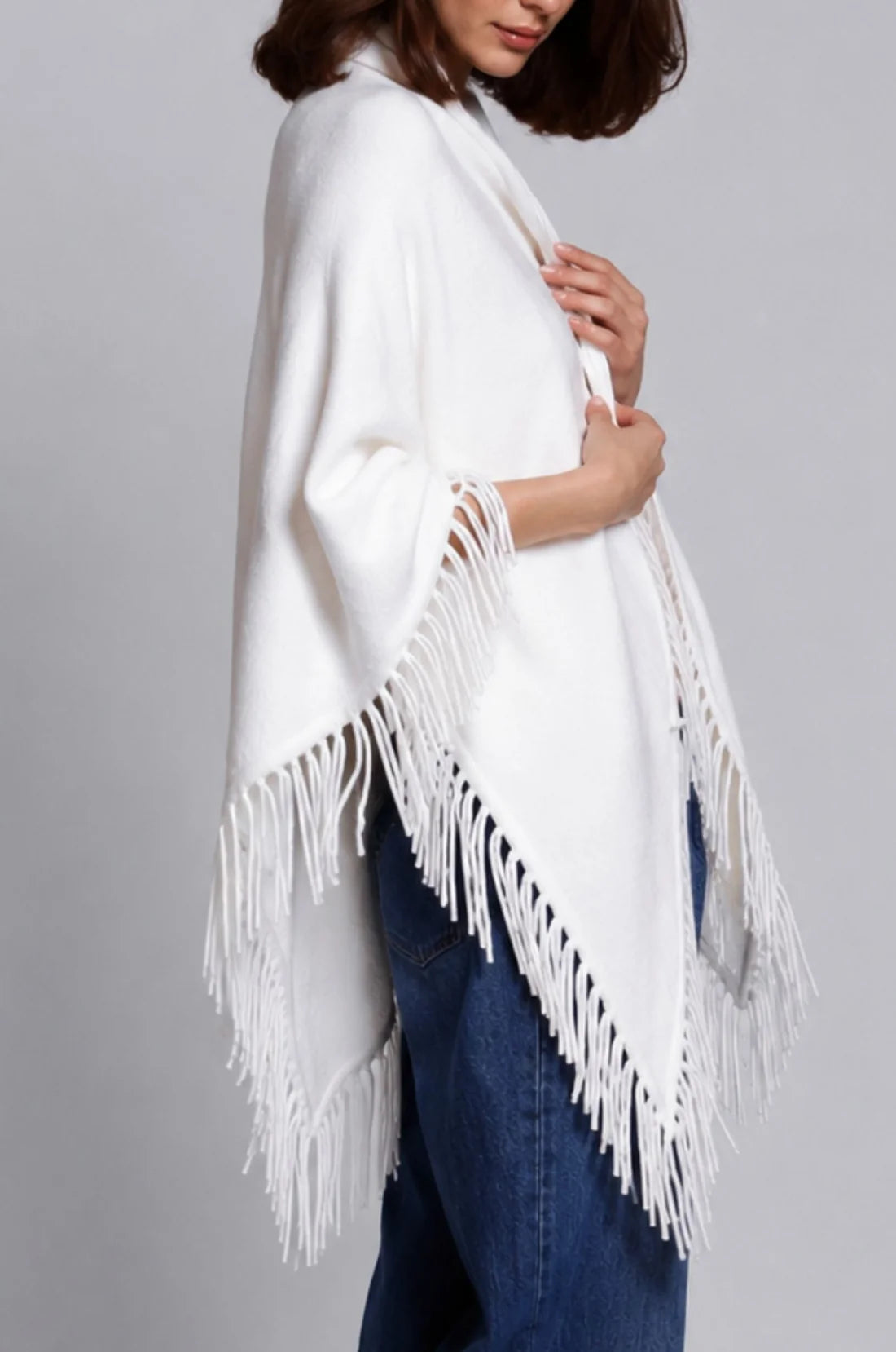 Cashmere Fringe Shawl