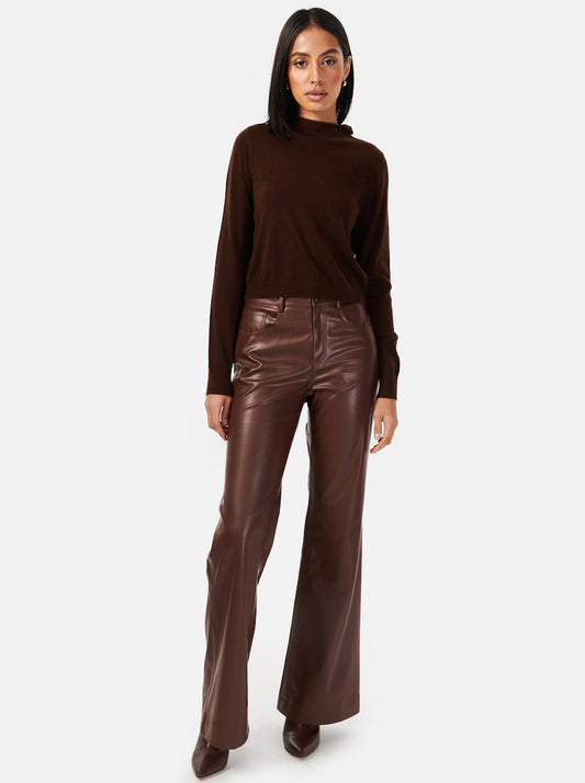 Zenobia Vegan Leather Pant