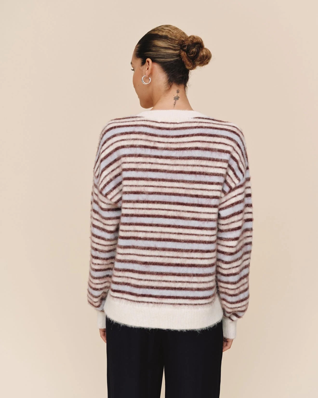 Striped Crew Neck Sweater