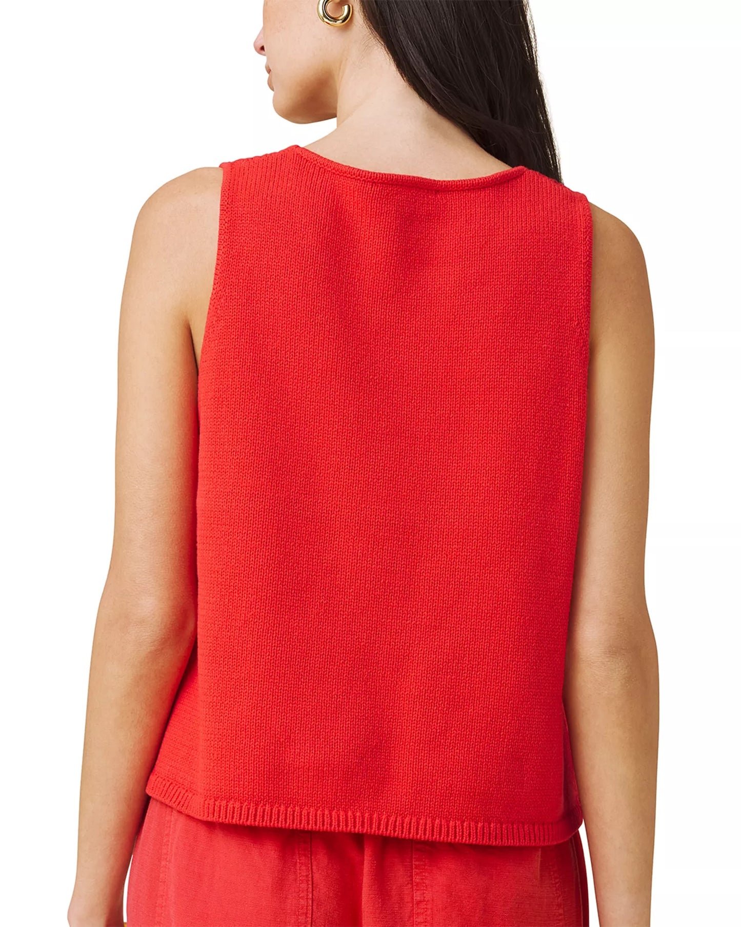 Beckham Crochet Sweater Tank