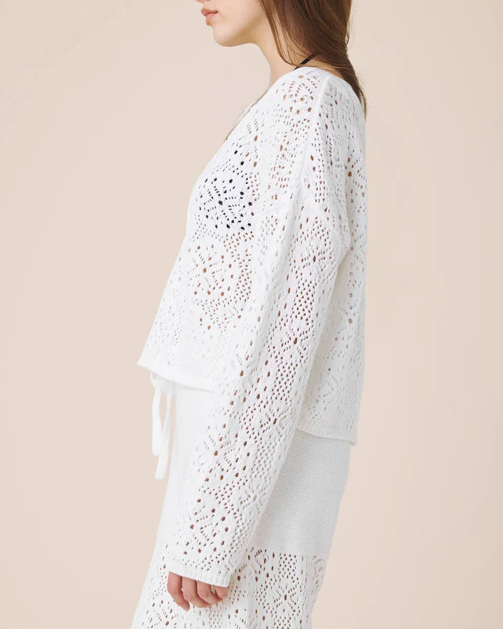 Beckham Crochet Sweater