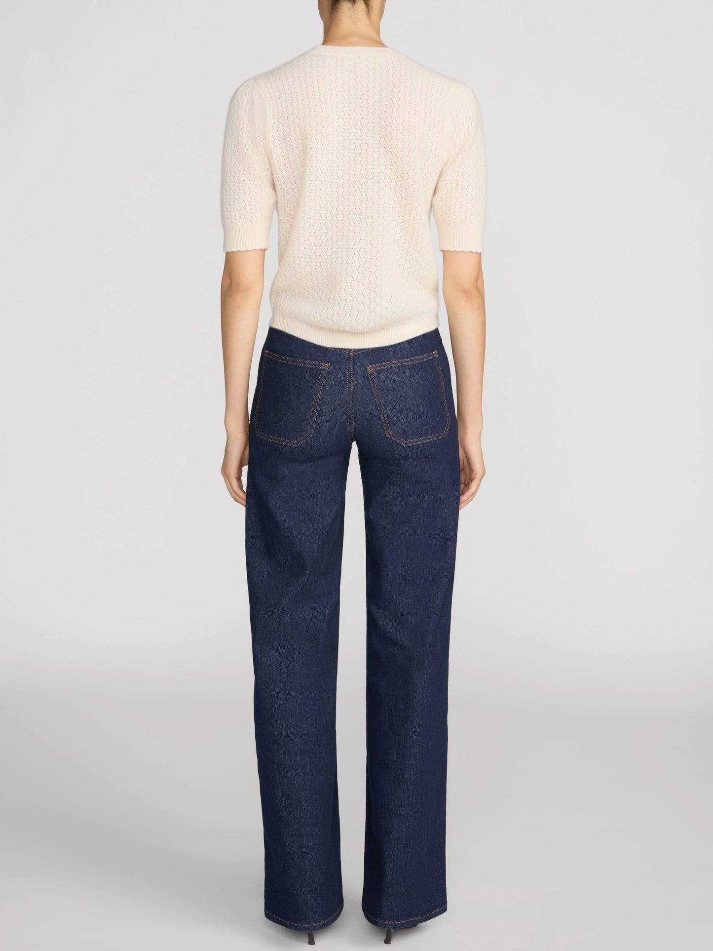 Le Slim Palazzo Pintuck Pocket