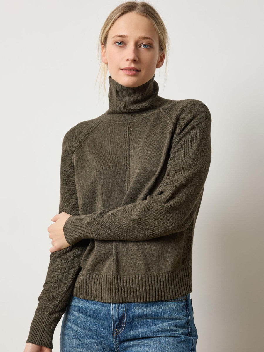 Relaxed Turtleneck Sweater