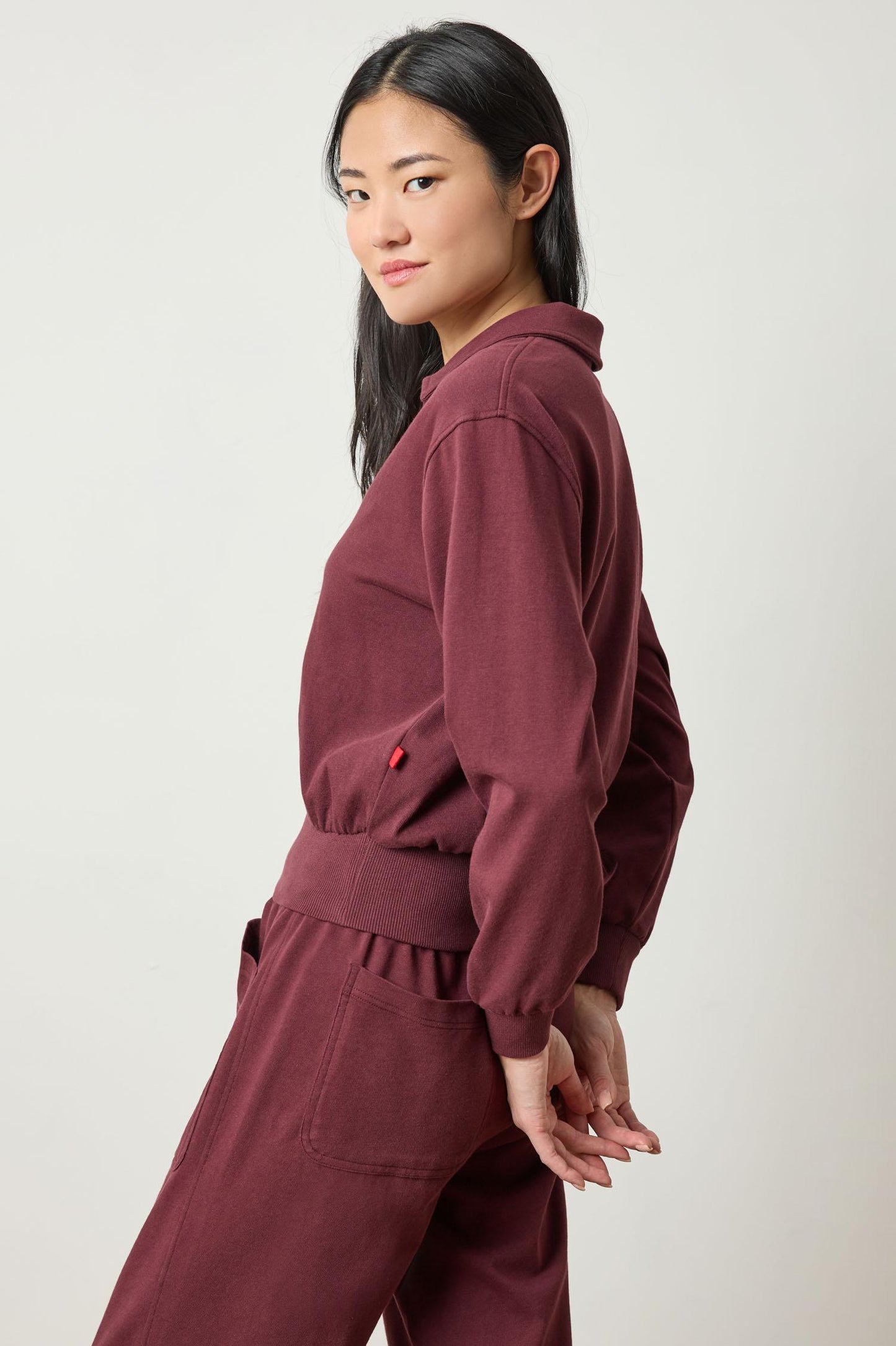 Drop Shoulder Polo