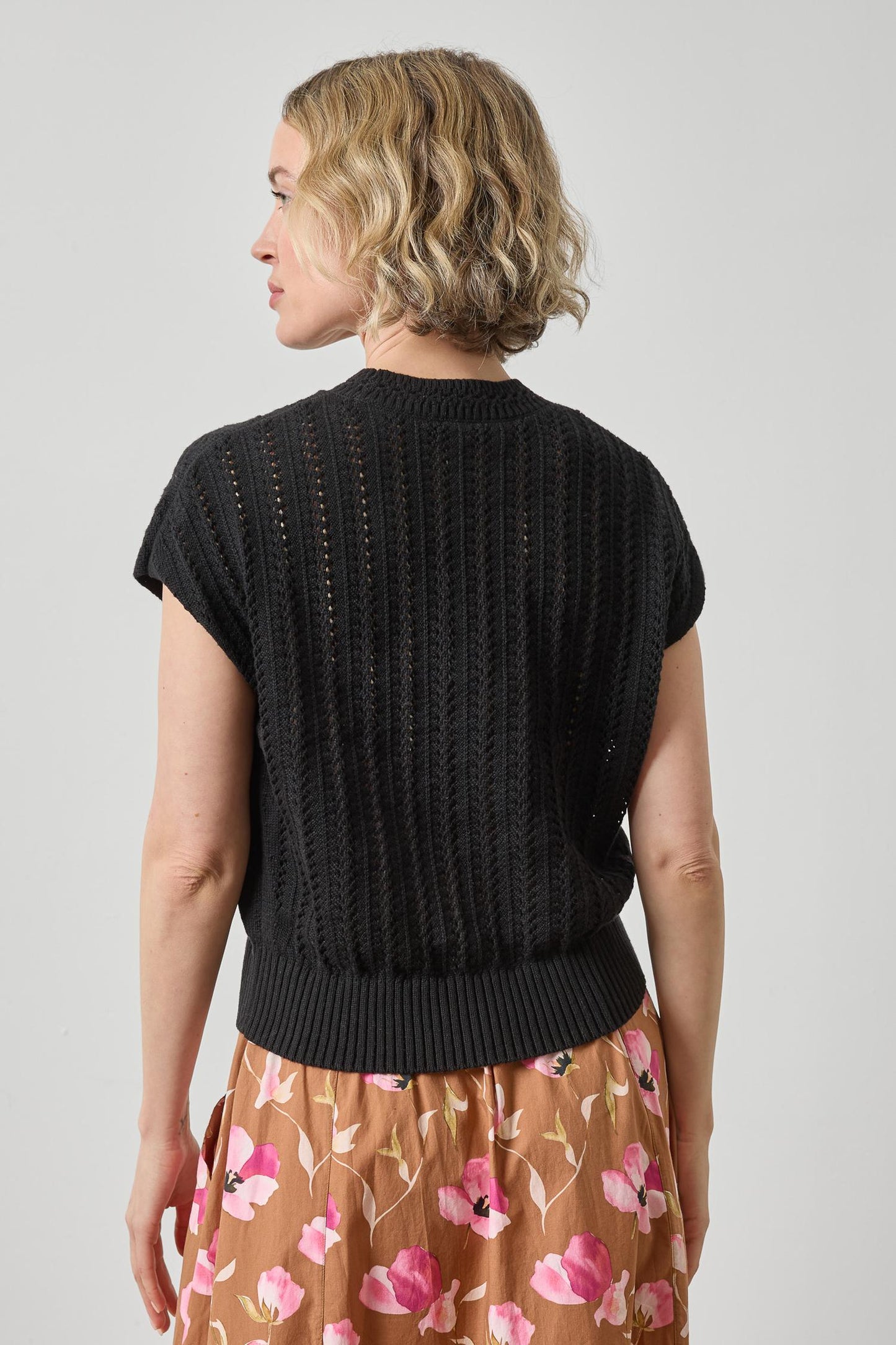 Stitch Wedge Sweater