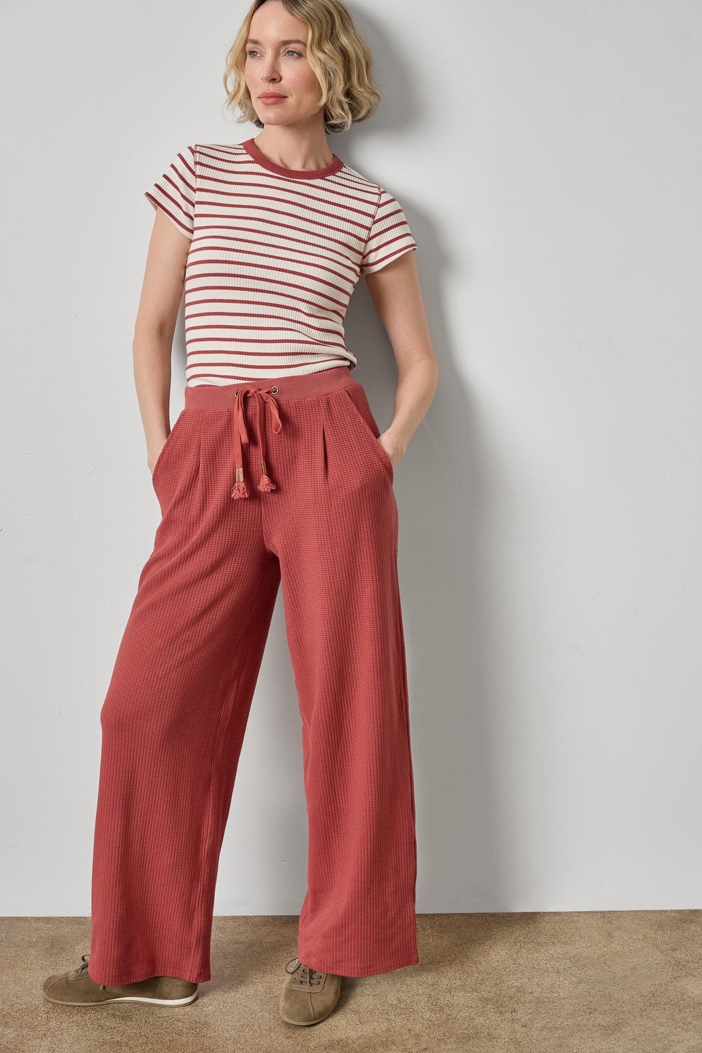 Full Length Pleated Pant