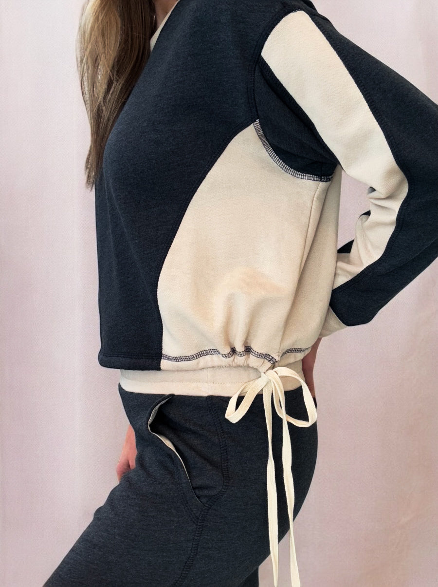 Color Blocked Pullover