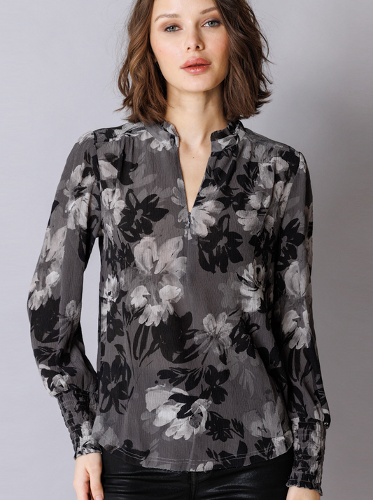 Go Soft Spoken Blouse Print