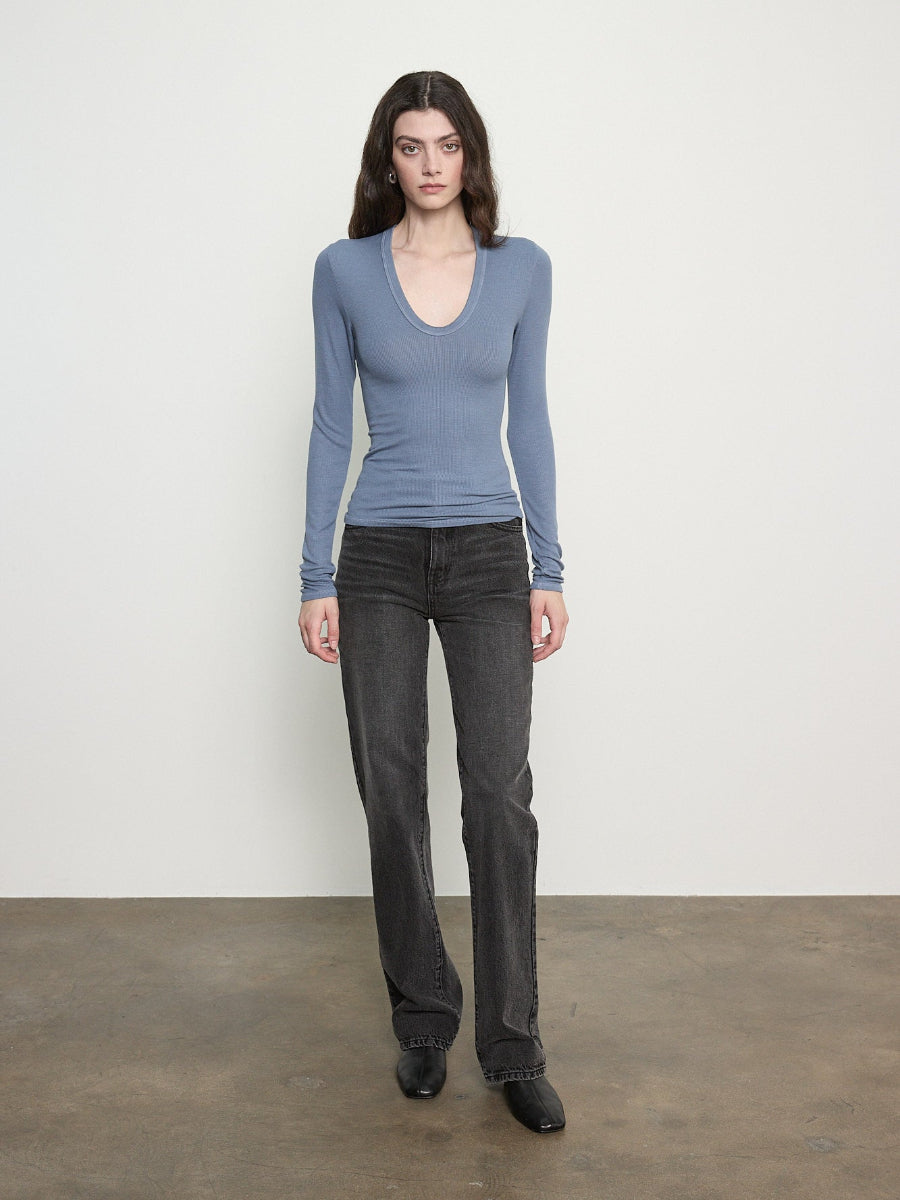 Silk Rib Essential U Blue