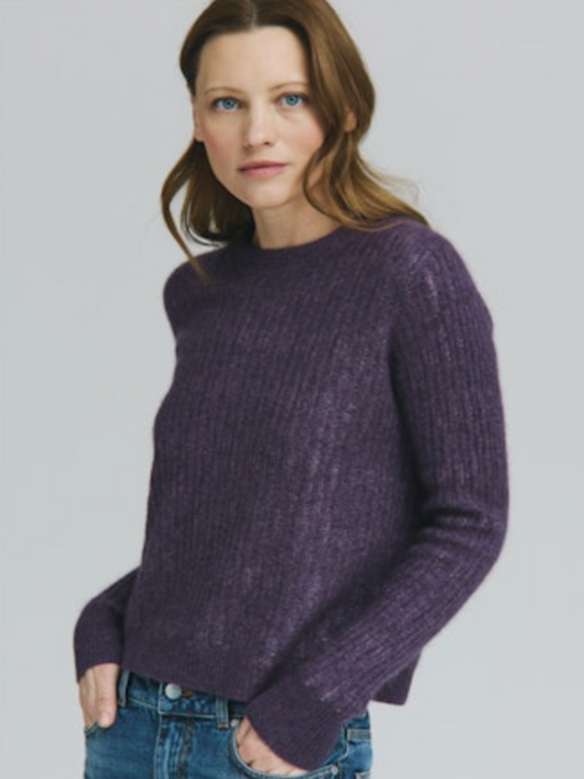 Baby Ladder Stitch Boxy Crew