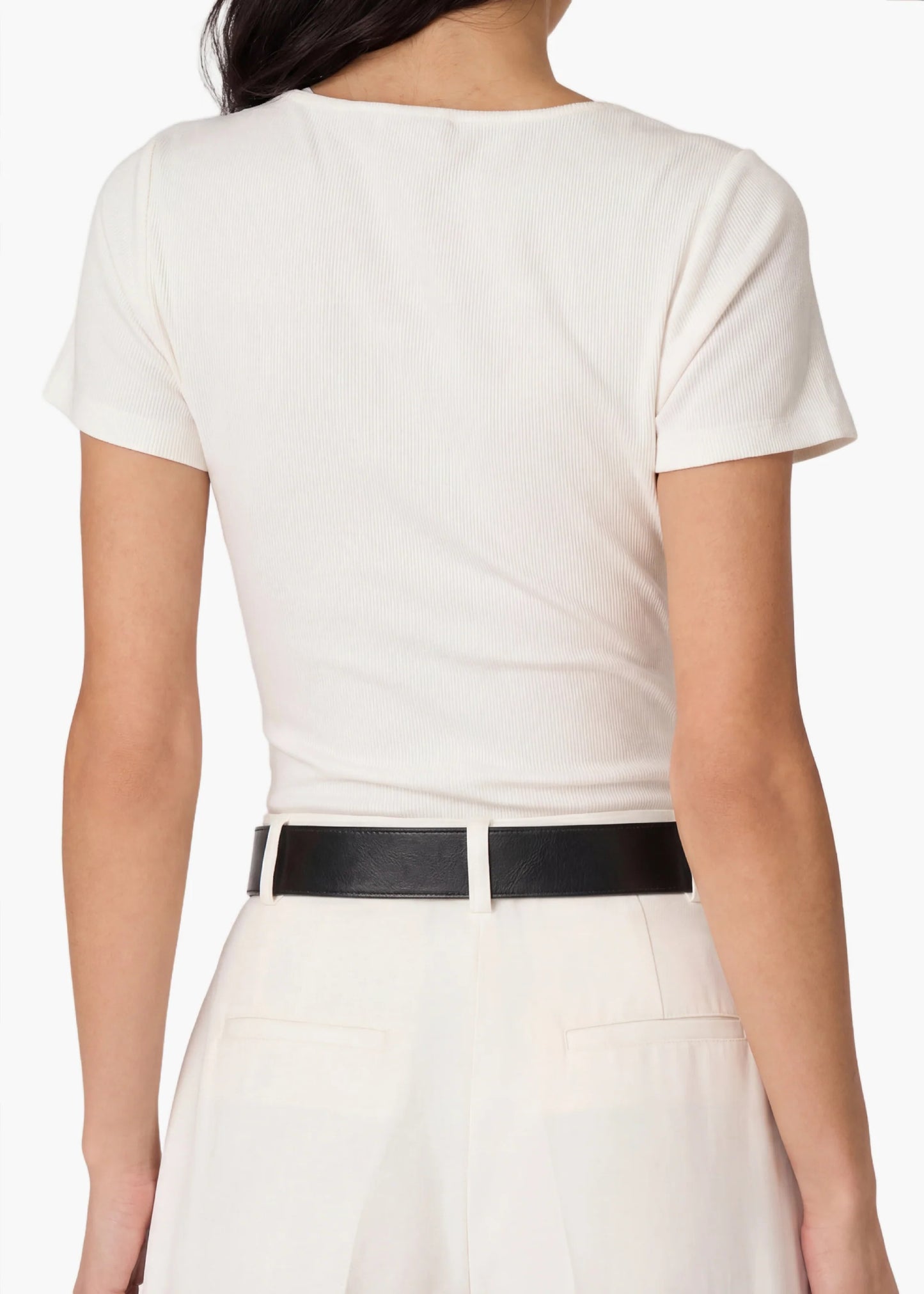 Sana Rib Knit Tee