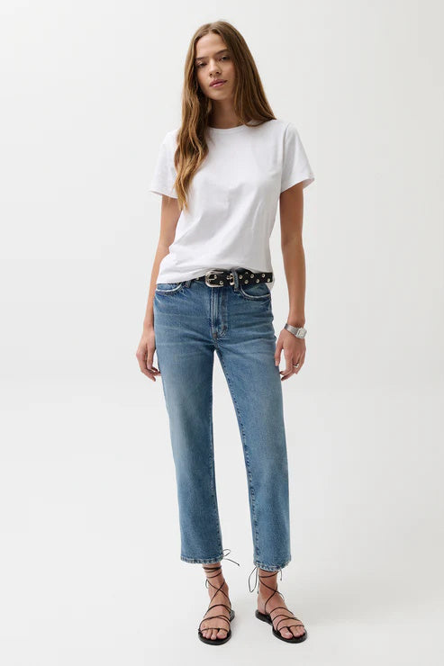 Aleks Crop Straight Leg